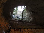 Σπήλαιο πηγών Αγγίτη - Η φυσική είσοδος του σπηλαίου