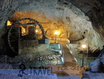 Το Σπήλαιο των Πηγών του ποταμού Αγγίτη - Ο σιδερένιος υδροτροχός